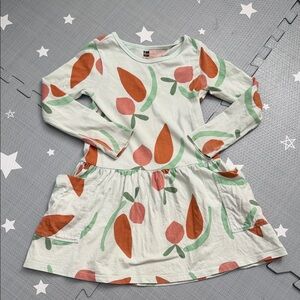 Tea Collection - Veggies Dress, Size 4